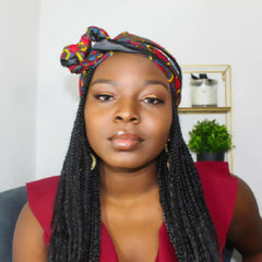 Ankara Satin Lined Headtie - Clothing/Accessories - British D'sire