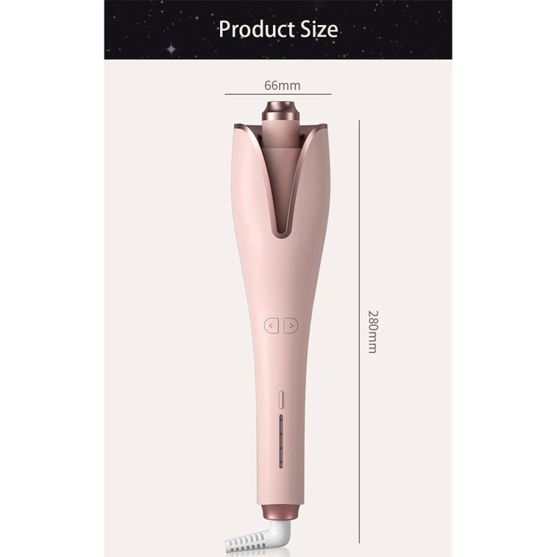 Anti-Perm Curly Hair for Women Automatic Rotation Hair Rollers Negative Ion Curling Iron Wave Magic Styling Tool - Hair Care & Styling - British D'sire