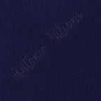 Antonio Falcone 100% Cotton Crew Neck Unbrushed Stonewashed Sweatshirt Navy - Men's Hoodies & Sweatshirts - British D'sire
