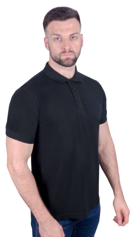 Antonio Falcone Alessandro Polo Shirt Black Secondary image