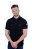 Antonio Falcone Alessandro Polo Shirt Black - Men's T-Shirts & Shirts - British D'sire
