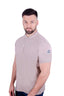 Antonio Falcone Alessandro Polo Shirt Sand - Men's T-Shirts & Shirts - British D'sire