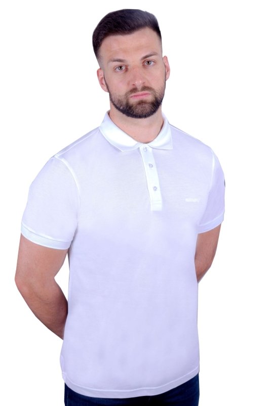 Antonio Falcone Alessandro Polo Shirt White - Men's T-Shirts & Shirts - British D'sire