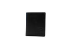 Antonio Falcone Black Minimalist Rfid Blocking Custom Bifold Slim Genuine Leather Mens Wallet - Men's Accessories - British D'sire