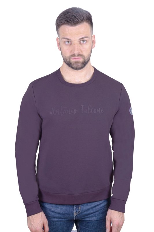 Antonio Falcone Giovanni Sweatshirt Cosmos Navy - Men's Hoodies & Sweatshirts - British D'sire Main image