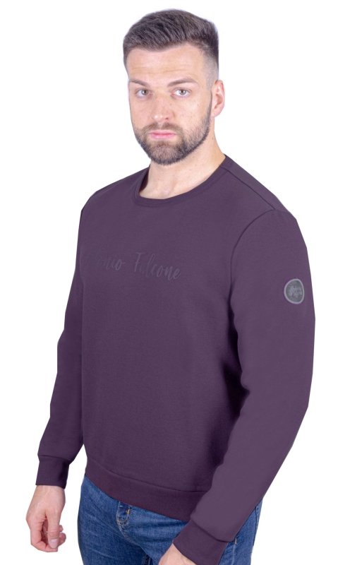 Antonio Falcone Giovanni Sweatshirt Cosmos Navy - Men's Hoodies & Sweatshirts - British D'sire