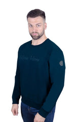 Antonio Falcone Giovanni Sweatshirt Navy - Men's Hoodies & Sweatshirts - British D'sire
