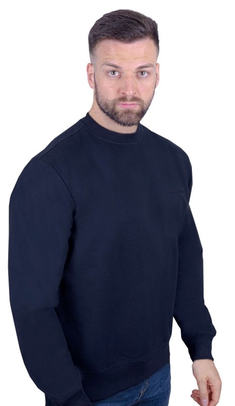 Antonio Falcone Marco Sweatshirt Navy - Men's Hoodies & Sweatshirts - British D'sire