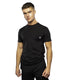 Antonio Falcone Simeone Short Sleeved T-shirt With Crew Neckline Black - Men's T-Shirts & Shirts - British D'sire