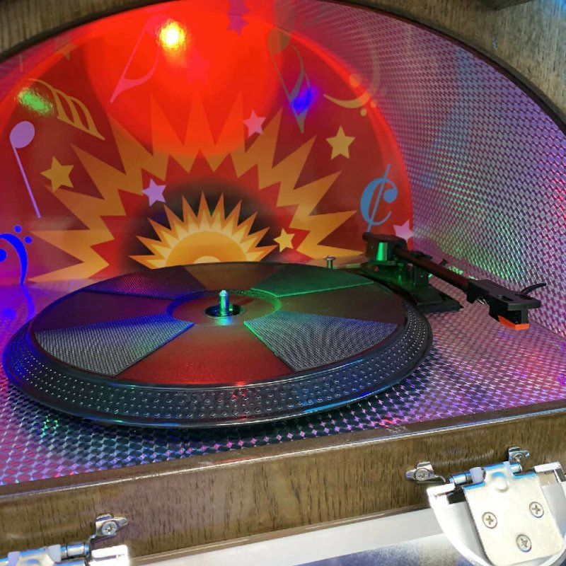 Arkrocket Saturn V Full Size Jukebox Vinyl Record Player - Jukebox - British D'sire