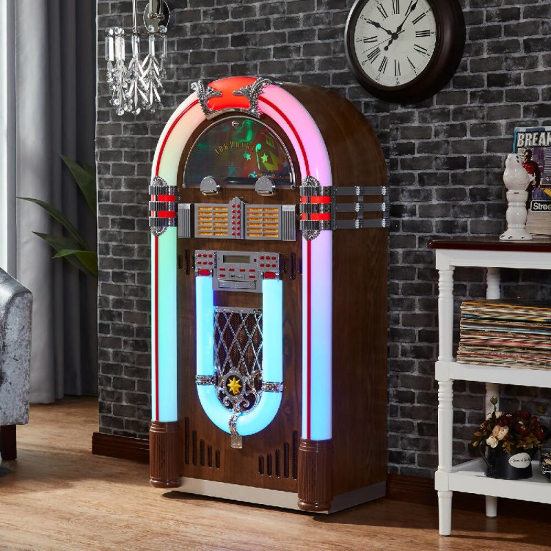 Arkrocket Saturn V Full Size Jukebox Vinyl Record Player - Jukebox - British D'sire