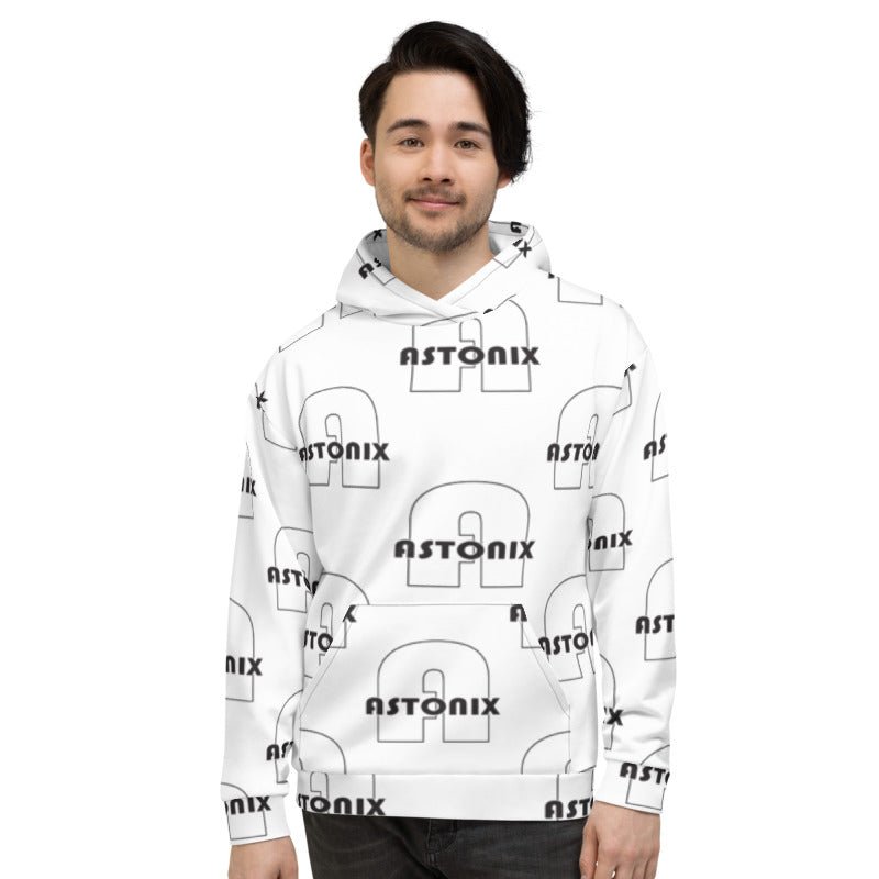Astonix ALL-OVER PRINT UNISEX ASTONIX HOODIE - Men's Hoodies & Sweatshirts - British D'sire Main image