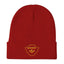 Astonix ASTONIX BEANIE CAP 82-480 - KNIT BEANIE 12" (RED) - Men's Headwear - British D'sire
