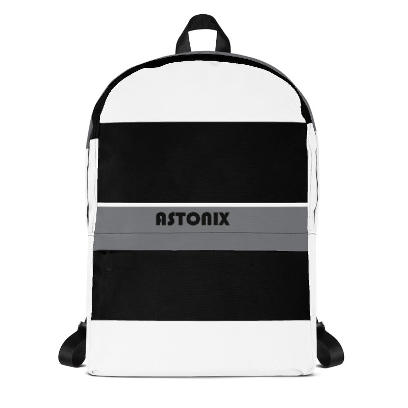 ASTONIX BLACK AND WHITE FLAG ASTONIX BACK PACK - Backpacks & Carriers - British D'sire Main image