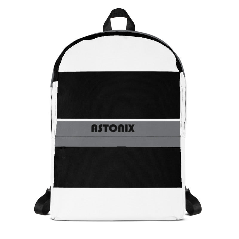 ASTONIX BLACK AND WHITE FLAG ASTONIX BACK PACK - Backpacks & Carriers - British D'sire