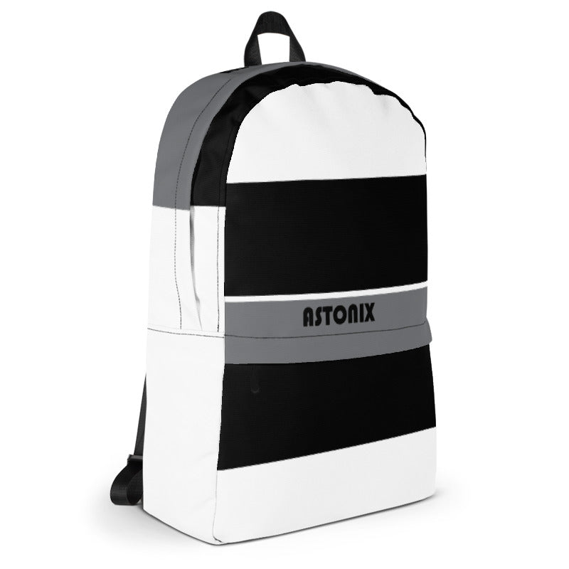 ASTONIX BLACK AND WHITE FLAG ASTONIX BACK PACK - Backpacks & Carriers - British D'sire