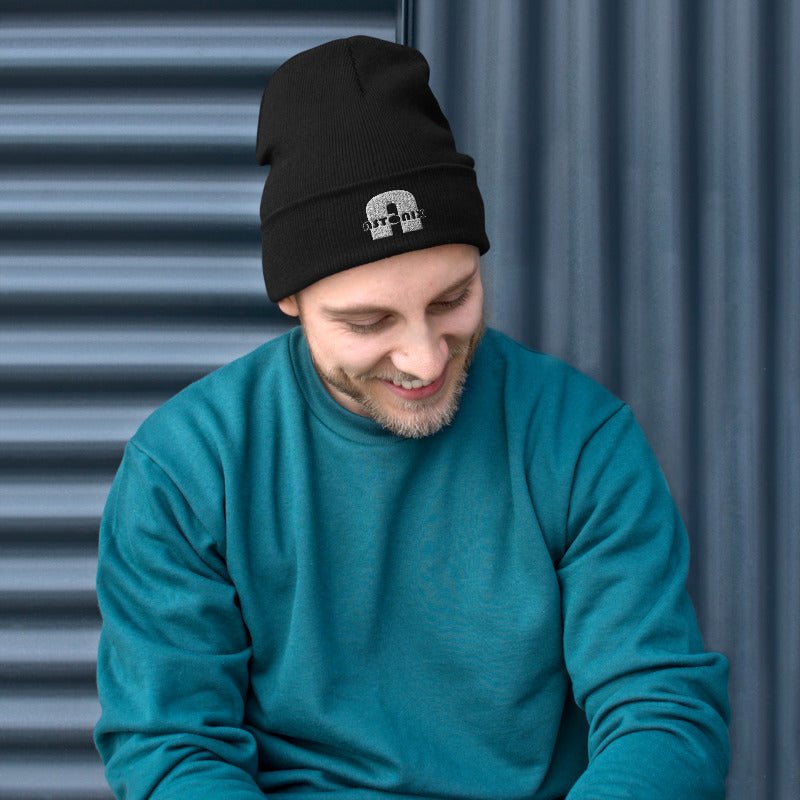 ASTONIX BLACK CUFFED BEANIE 12 - Beanie - British D'sire