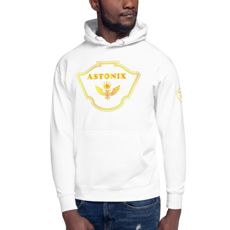 ASTONIX GOLD HOODIE PREMIUM | COTTON HERITAGE M2580. - Men's Hoodies & Sweatshirts - British D'sire