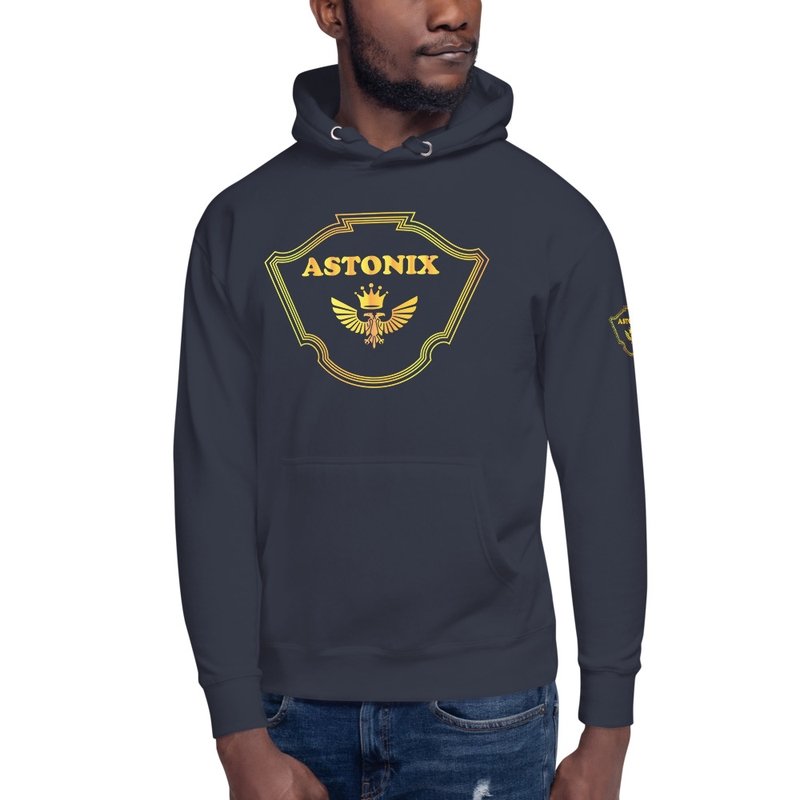 ASTONIX GOLD HOODIE PREMIUM | COTTON HERITAGE M2580. - Men's Hoodies & Sweatshirts - British D'sire
