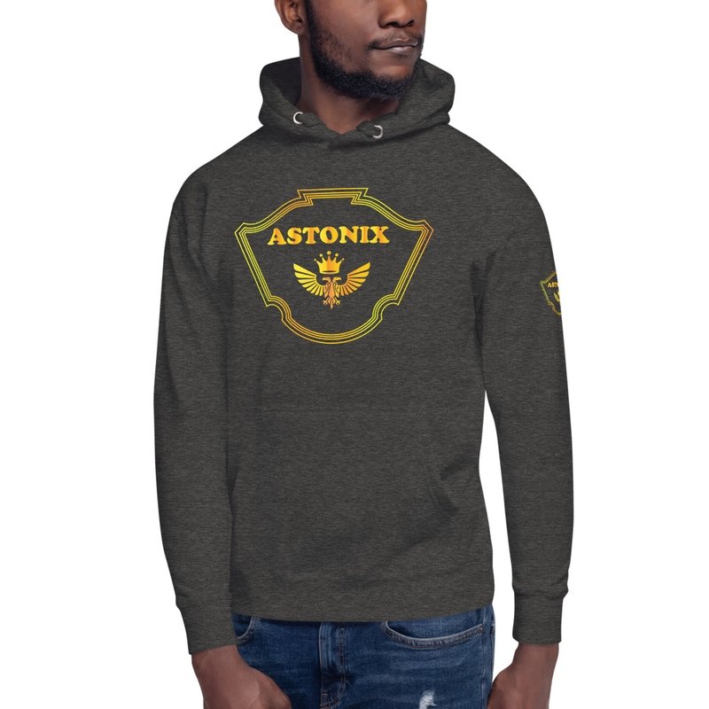ASTONIX GOLD HOODIE PREMIUM | COTTON HERITAGE M2580. - Men's Hoodies & Sweatshirts - British D'sire