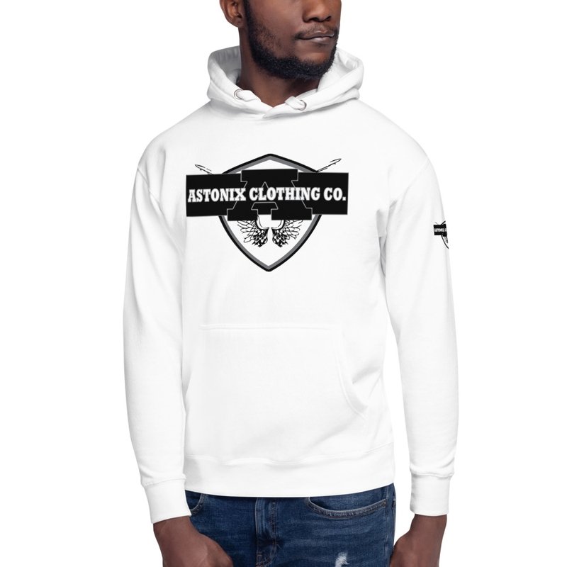 Astonix Snow White Hoodie Premium | Cotton Heritage M2580. - Men's Hoodies & Sweatshirts - British D'sire
