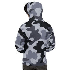 Astonix White Camouflage Unisex Hoodie - Men's Hoodies & Sweatshirts - British D'sire