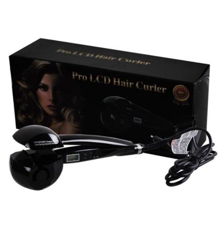 Automatic Curling Iron LCD - Hair Curling Tools EU Plug - Hair Care & Styling - British D'sire