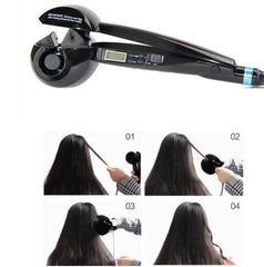 Automatic Curling Iron LCD - Hair Curling Tools EU Plug - Hair Care & Styling - British D'sire