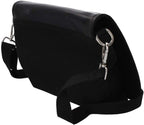 B4369M8 Spirit Board Shoulder Bag 27Cm Black, PU and Canvas - Totes & Shoulder Bags - British D'sire