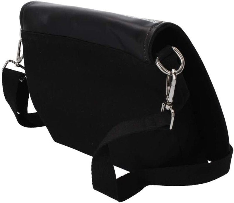 B4369M8 Spirit Board Shoulder Bag 27Cm Black, PU and Canvas - Totes & Shoulder Bags - British D'sire