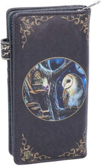 B4864P9 Lisa Parker Fairy and Owl Purse 18.5Cm, PU, Black, One Size - Women's Wallets - British D'sire