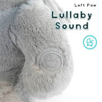 Baby Sleep Aid, with Automatic Cry Sensor & Night Light - Honey Bear (Silver) - Stuffed & Plush Animals - British D'sire