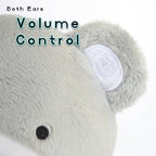 Baby Sleep Aid, with Automatic Cry Sensor & Night Light - Honey Bear (Silver) - Stuffed & Plush Animals - British D'sire