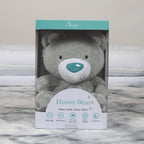Baby Sleep Aid, with Automatic Cry Sensor & Night Light - Honey Bear (Silver) - Stuffed & Plush Animals - British D'sire