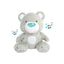 Baby Sleep Aid, with Automatic Cry Sensor & Night Light - Honey Bear (Silver) - Stuffed & Plush Animals - British D'sire