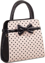 Banned Apparel Vintage 50s Rockabilly Carla Polka Dot Handbag - Totes & Shoulder Bags - British D'sire