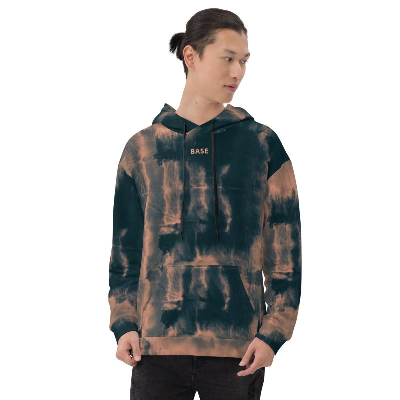 Base Apparel Bleached Hoodie - Men's Hoodies & Sweatshirts - British D'sire
