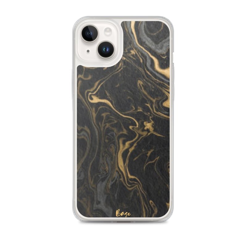 Base Apparel iPhone Case - Black Marble - Mobile Accessories - British D'sire