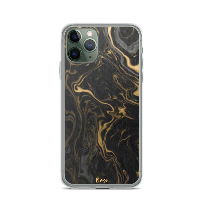 Base Apparel iPhone Case - Black Marble - Mobile Accessories - British D'sire