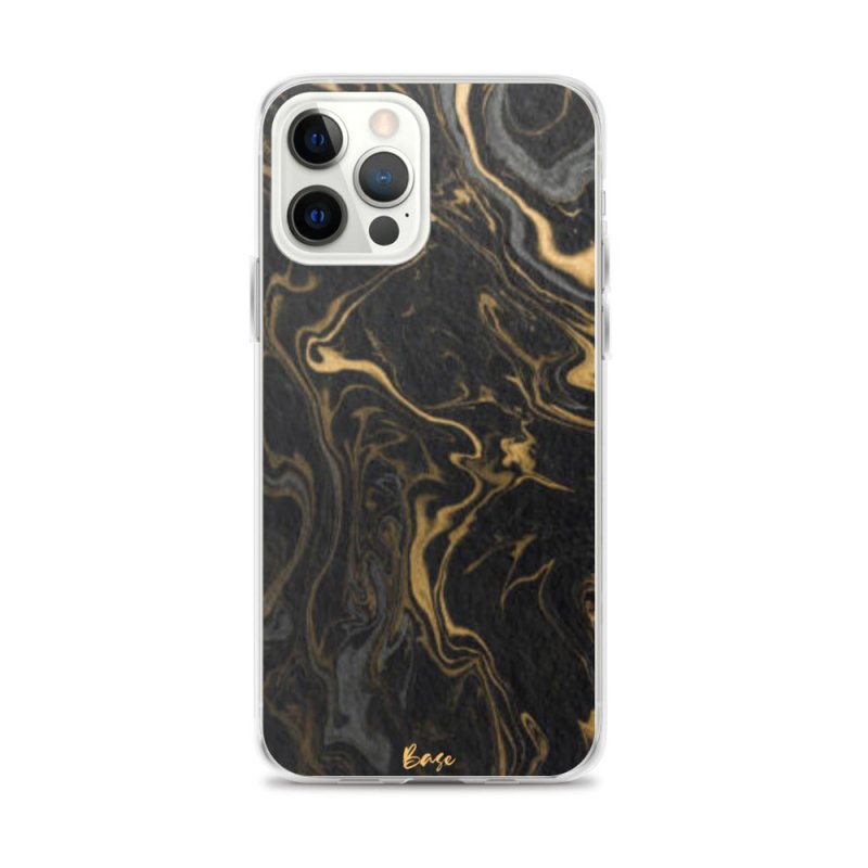 Base Apparel iPhone Case - Black Marble - Mobile Accessories - British D'sire