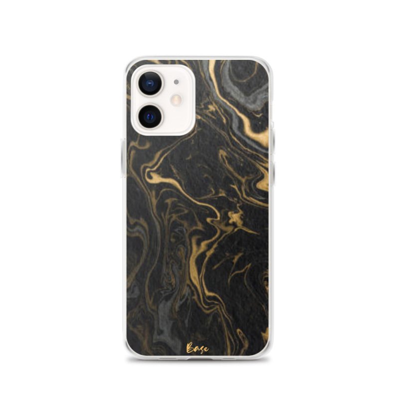 Base Apparel iPhone Case - Black Marble - Mobile Accessories - British D'sire