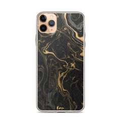 Base Apparel iPhone Case - Black Marble - Mobile Accessories - British D'sire