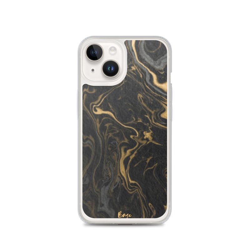 Base Apparel iPhone Case - Black Marble - Mobile Accessories - British D'sire