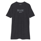 Base Apparel Men’s Embroidered Tee - BA Grey - Men's T-Shirts & Shirts - British D'sire