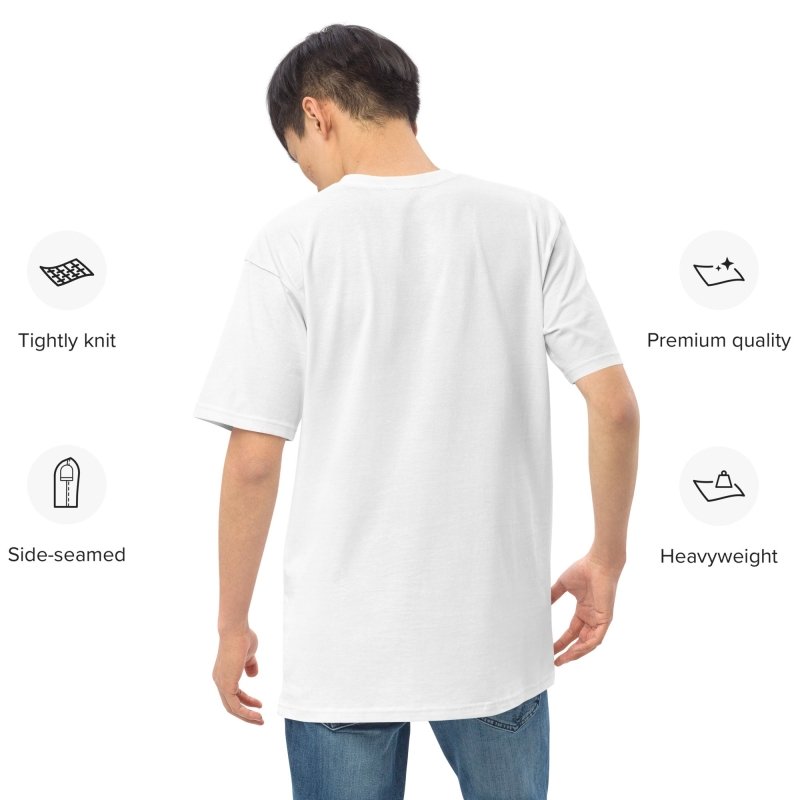 Base Apparel Men’s Embroidered Tee - BA Grey - Men's T-Shirts & Shirts - British D'sire