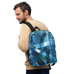 Base Apparel Minimalist Backpack - The Blues - Bags & Accessories - British D'sire