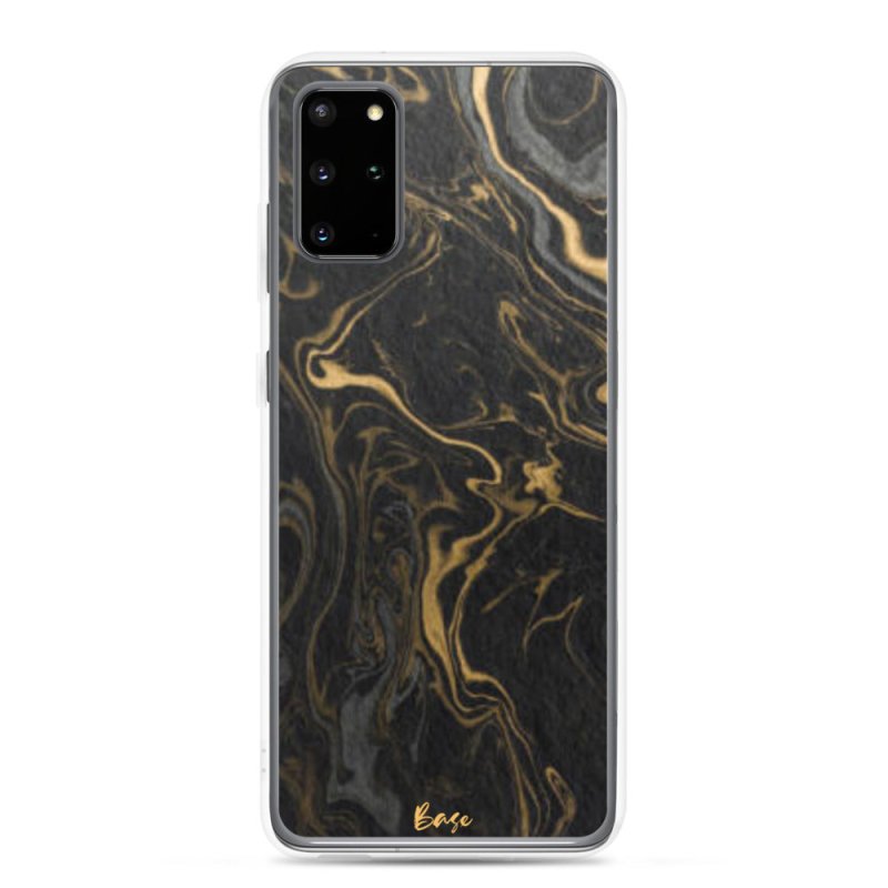 Base Apparel Samsung Case - Black Marble - Mobile Accessories - British D'sire