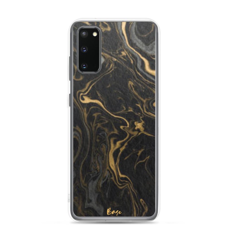 Base Apparel Samsung Case - Black Marble - Mobile Accessories - British D'sire
