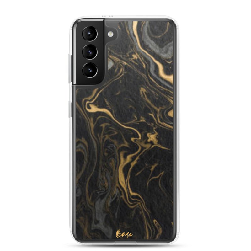 Base Apparel Samsung Case - Black Marble - Mobile Accessories - British D'sire