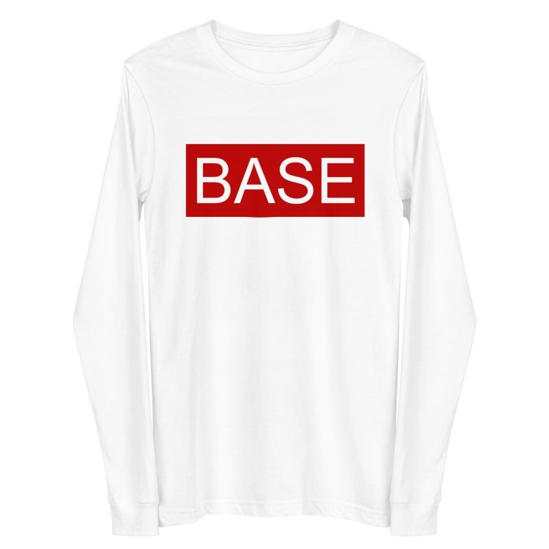 Base Apparel Women's Long Sleeve Tee - Red Label - Women's T-Shirts & Shirts - British D'sire